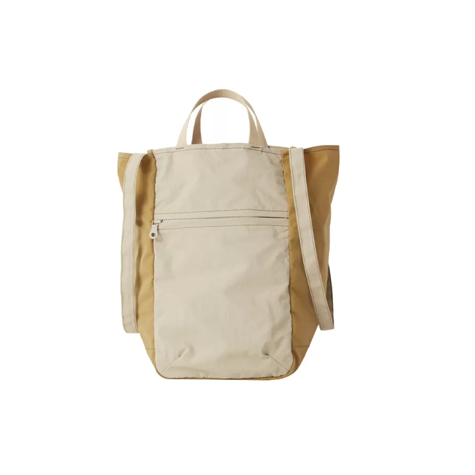 Amiacalva - Tote bag zippé M - Beige>Merci Paris Outlet