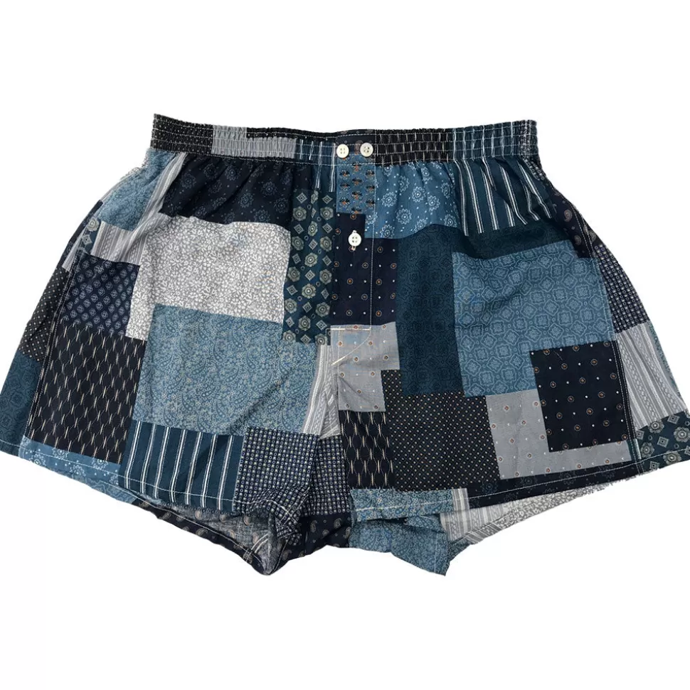 Anonymous ISM - Vintage Short - Bleu>Merci Paris Cheap