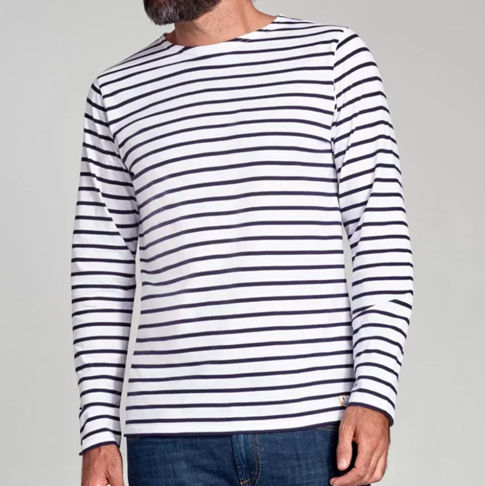 Armorlux - Marinère Plozévet Héritage - Marine & Blanc>Merci Paris Best