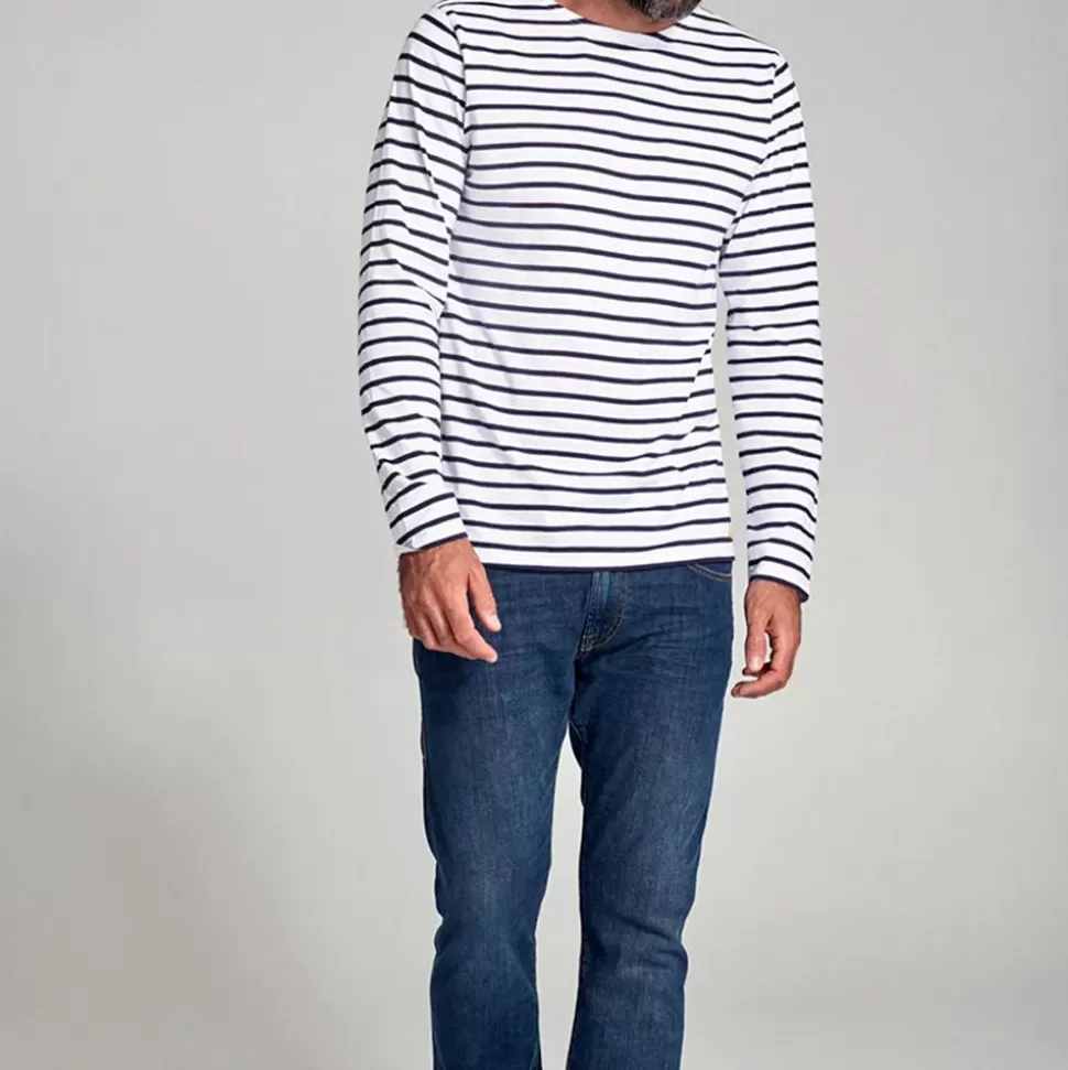 Armorlux - Marinère Plozévet Héritage - Marine & Blanc>Merci Paris Best