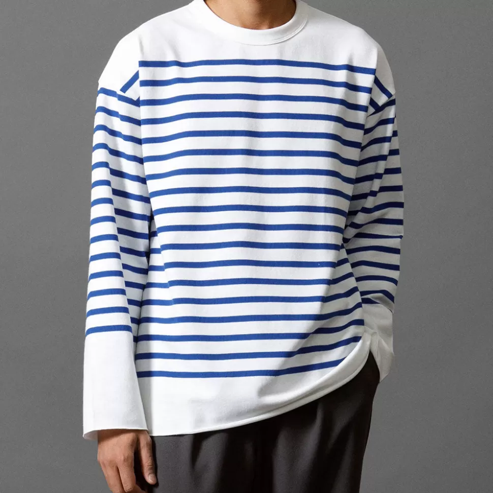Arpenteur - T-shirt Marine - Blanc/Bleu>Merci Paris Hot