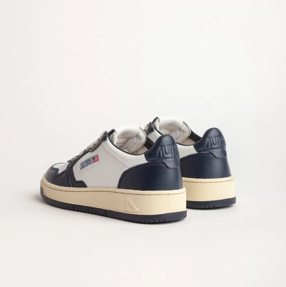 Autry - Baskets Medalist Low Bicolore - Marine>Merci Paris Clearance