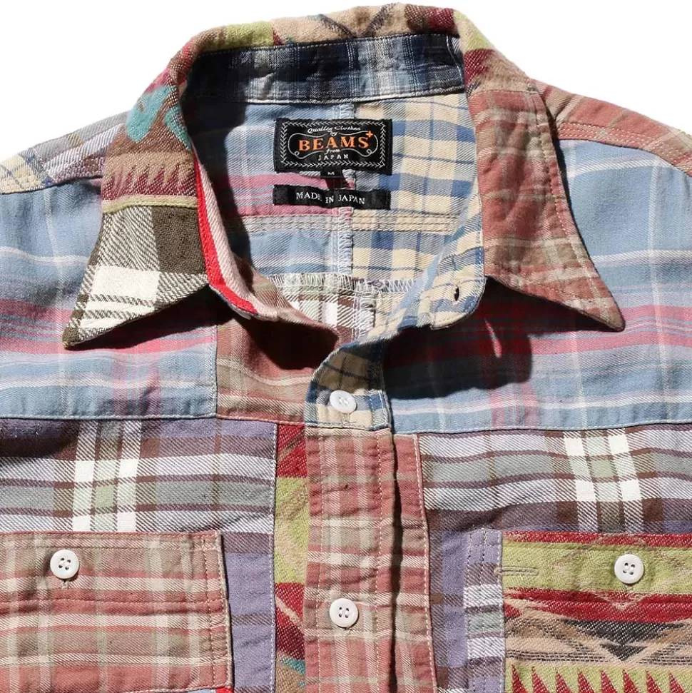 Beams Plus - Chemise Indian Flannel - Multicolore>Merci Paris Cheap