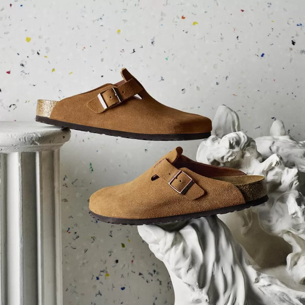 Birkenstock - Sabots Boston - Lit de pied souple ->Merci Paris Outlet