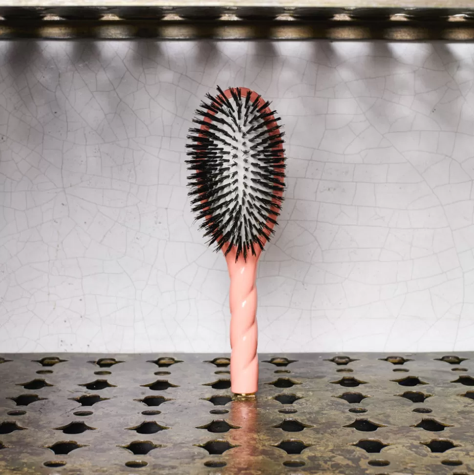 Brosse à cheveux N.01 L'UNIVERSELLE - Soin & Brillance - Corail>Merci Paris Flash Sale