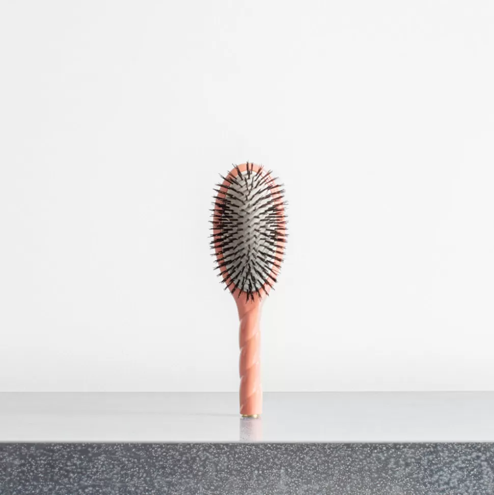 Brosse à cheveux N.01 L'UNIVERSELLE - Soin & Brillance - Corail>Merci Paris Flash Sale