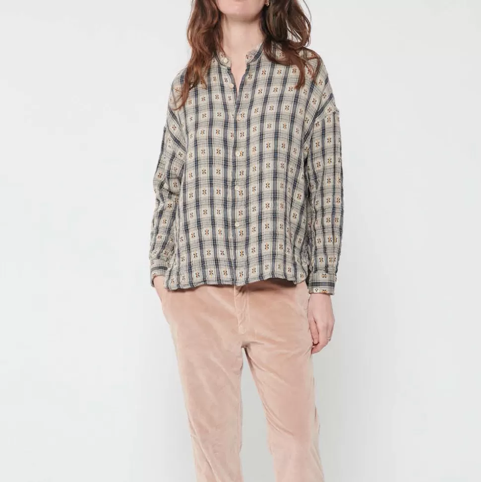 Bsbee - Chemise Omak - Beige>Merci Paris Best Sale