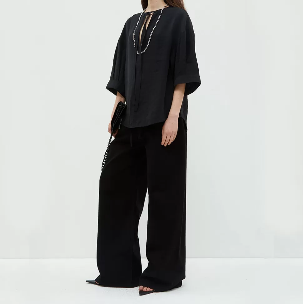 Christian Wijnants - Blouse Thamani - Noir>Merci Paris Hot