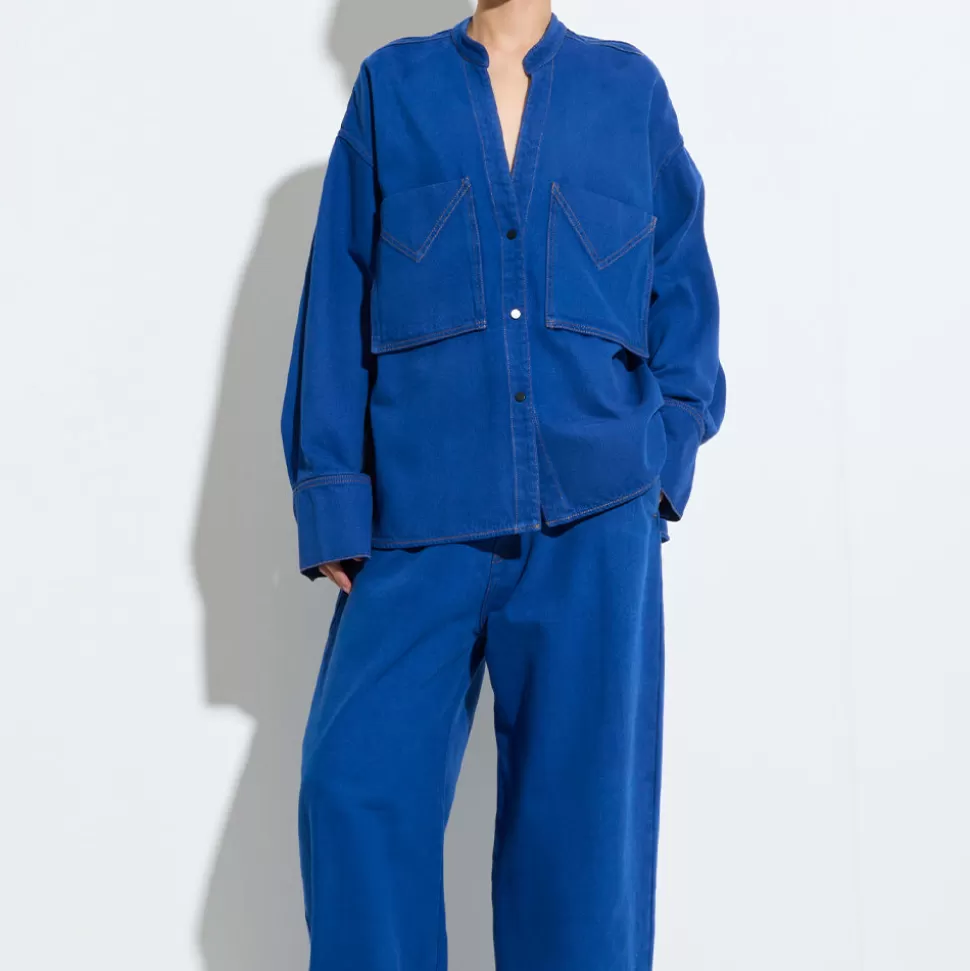 Christian Wijnants - Chemise Tango - Bleu>Merci Paris Flash Sale