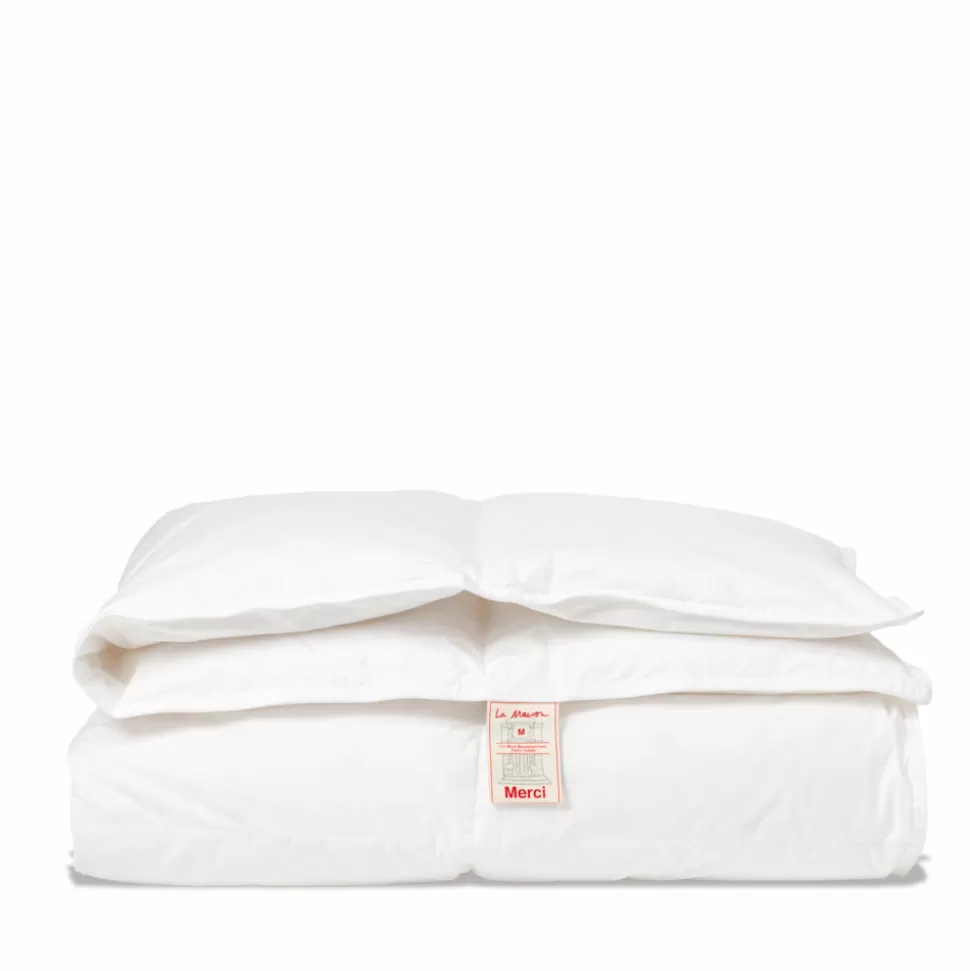 Couette en duvet naturel et plumettes - Blanc>Merci Paris Cheap
