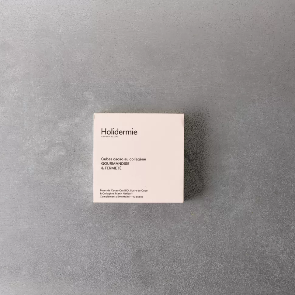Cubes de cacao au collagene - Holidermie>Merci Paris Best Sale