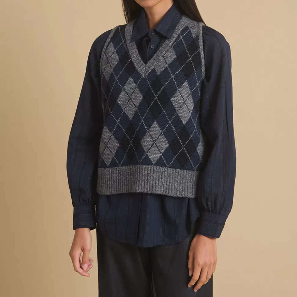 Diega - Maille Pumeo - Marine>Merci Paris Hot