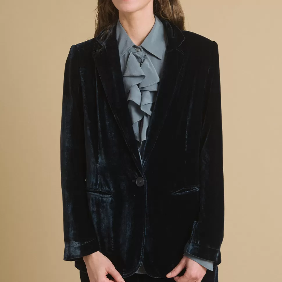 Diega - Veste Vikelo - Bleu>Merci Paris Outlet