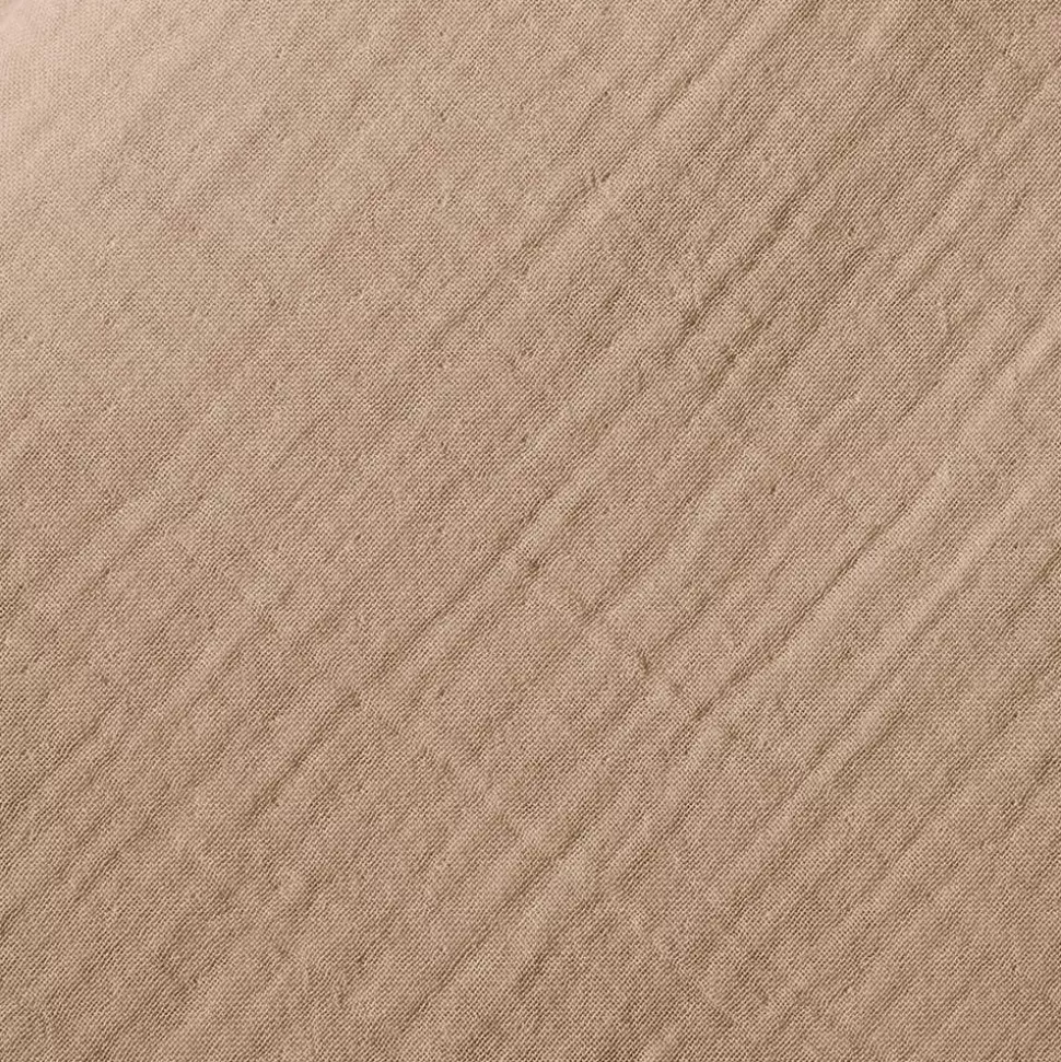 Drap plat en gaze de coton - Beige Quai de Seine>Merci Paris Sale