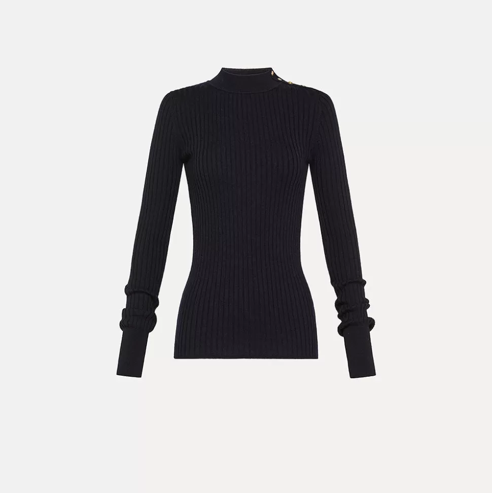 forte_forte - Col roulé - Noir>Merci Paris Best Sale