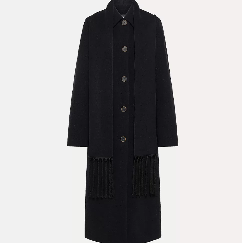 forte_forte - Manteau long - Noir>Merci Paris Shop