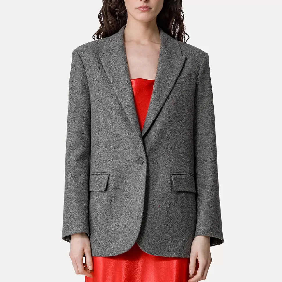 forte_forte - Veste Blazer - Gris>Merci Paris Hot