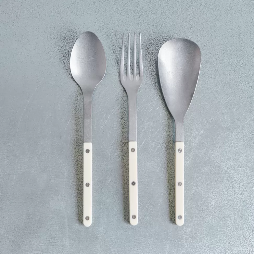 Fourchette à service Bistrot Vintage - Ivoire>Merci Paris Outlet