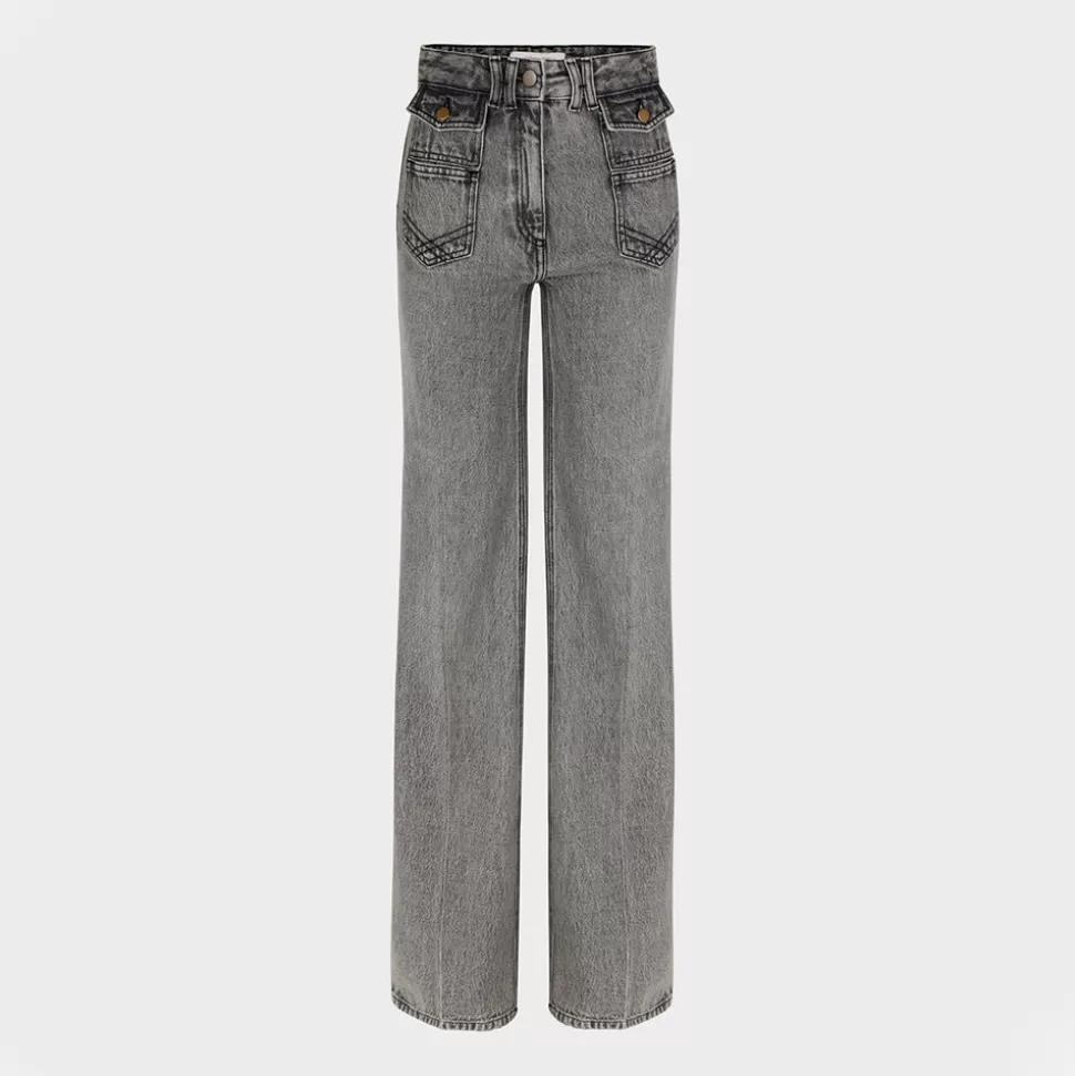 Gerard Darel - Jean flare Anna - Anthracite>Merci Paris Hot