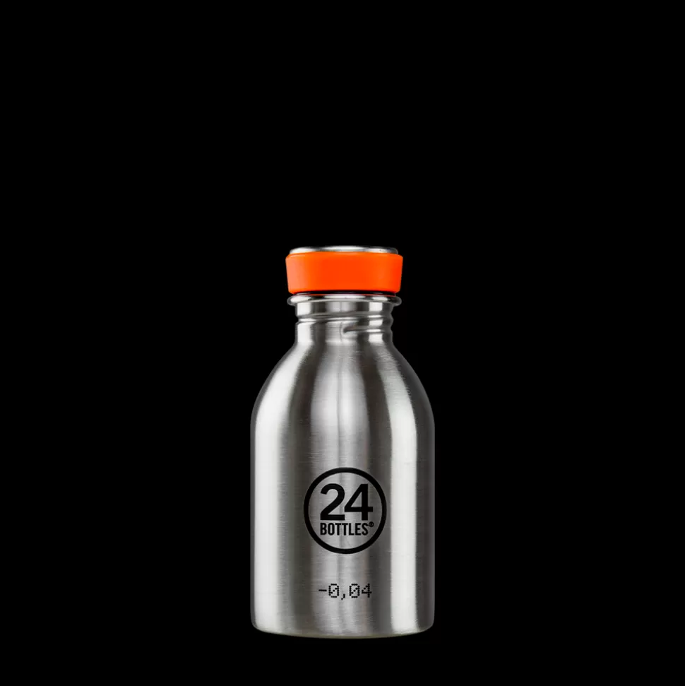 Gourde en inox 250 ml - Basic Steel - 24 Bottles>Merci Paris Cheap