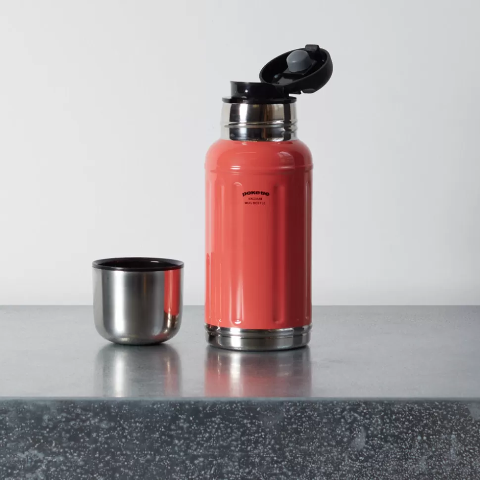 Gourde Thermos 350ml - Rose - Poketle>Merci Paris Outlet