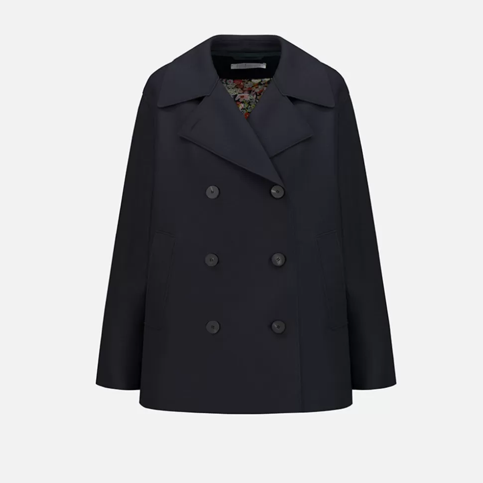 Harris Wharf London - Manteau long Peacoat - Marine>Merci Paris Clearance