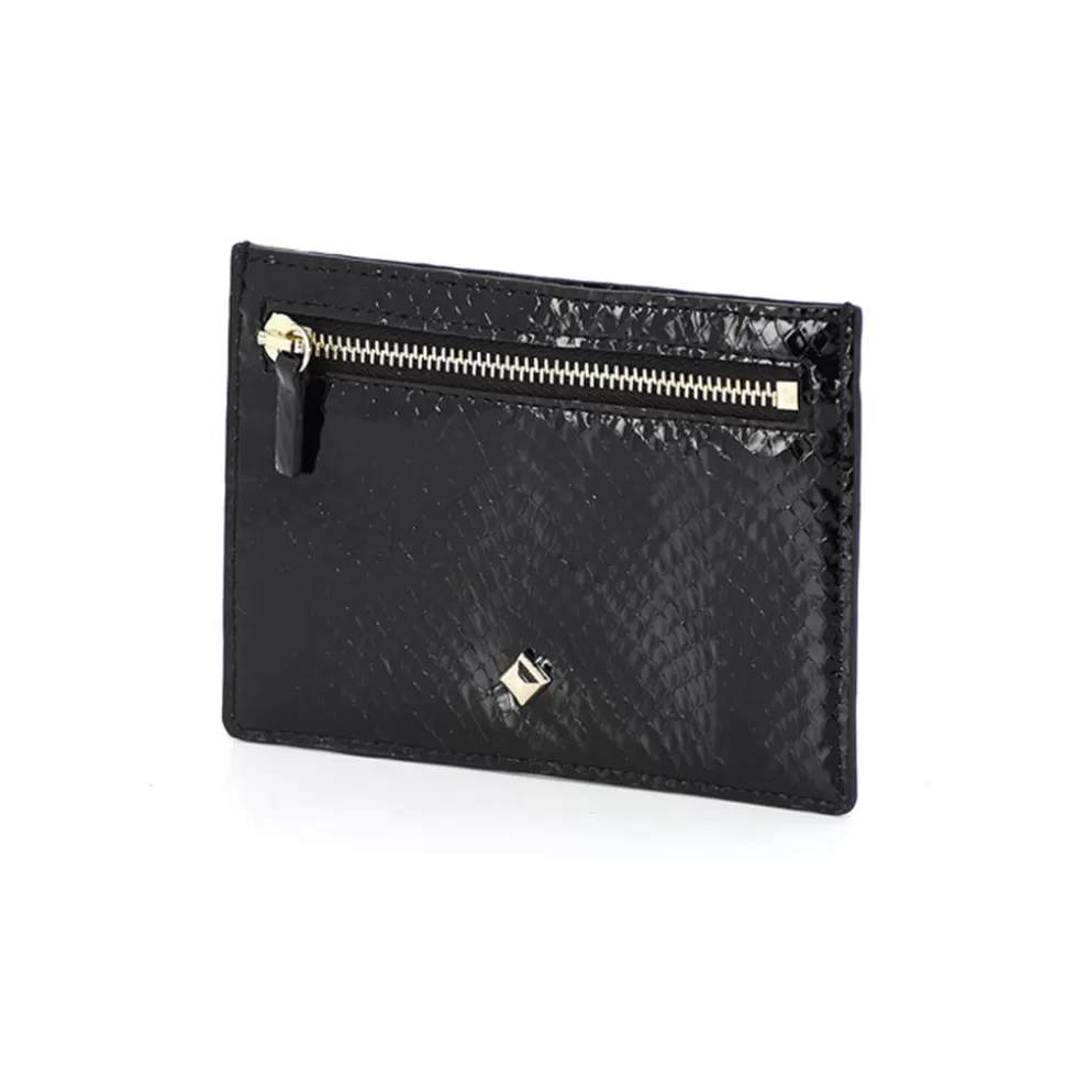 Herbert Frère Soeur - Porte cartes Le Belem - Vernis Noir>Merci Paris Outlet