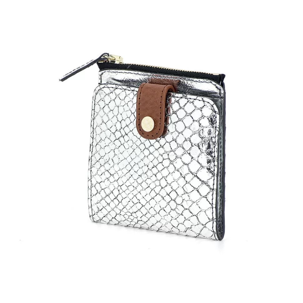 Herbert Frère Soeur - Porte monnaie Le Paris-Lisbonne Boa - Argent>Merci Paris Discount