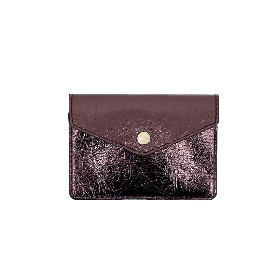 Herbert Frère Soeur - Porte monnaie Le Paris-New York Laminato - Bordeaux>Merci Paris Outlet