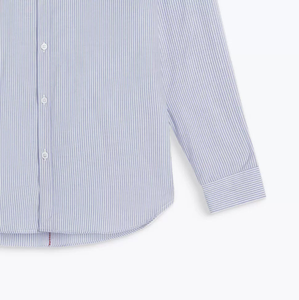 Homecore - Chemise Tokyo - Bleu rayures>Merci Paris Hot