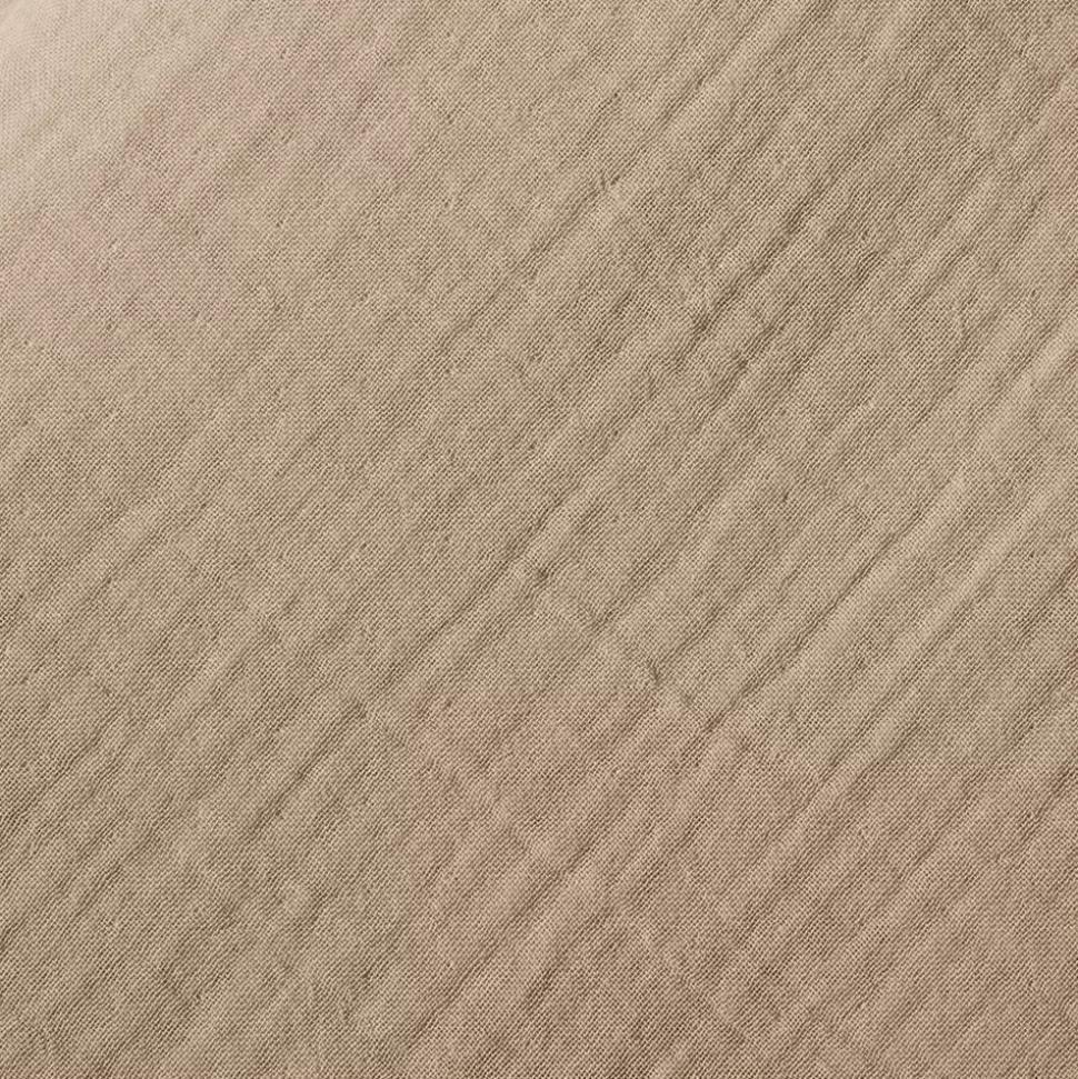 Housse de couette en gaze de coton - Beige Quai de Seine>Merci Paris Best