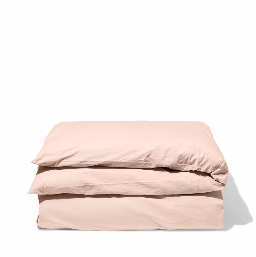 Housse de couette en percale de coton - Rose des Sables>Merci Paris New