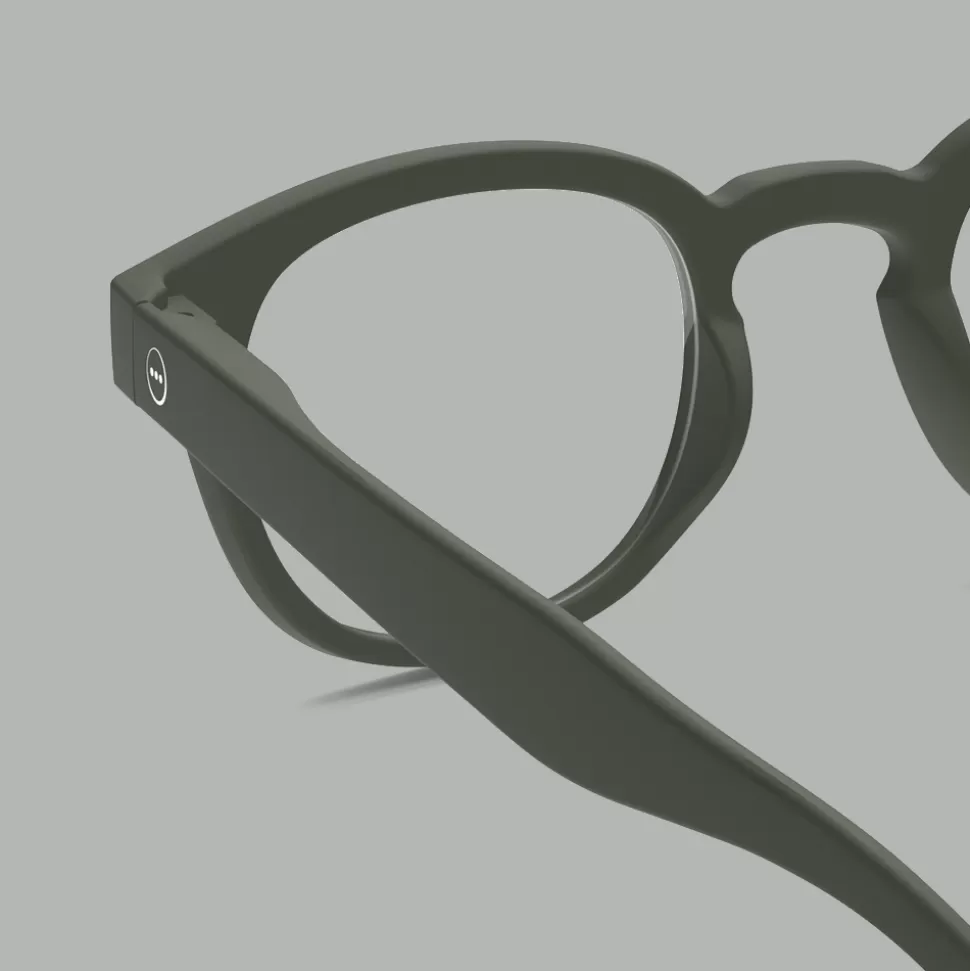 Izipizi - Lunettes Reading #C - Kaki Green>Merci Paris New