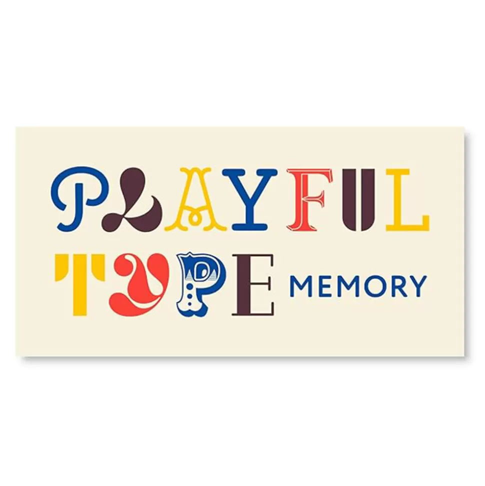 Jeux - Playful Type Memory>Merci Paris Best Sale