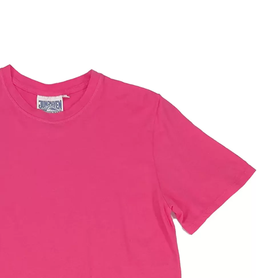 Jungmaven - Basic Tee - Rose>Merci Paris Cheap