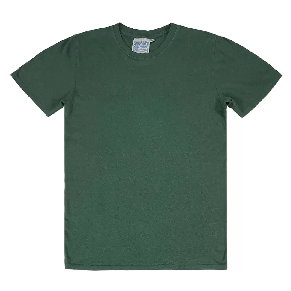 Jungmaven - Basic Tee - Vert Fôret>Merci Paris Online