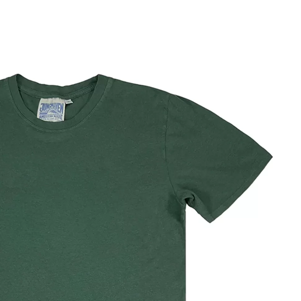 Jungmaven - Basic Tee - Vert Fôret>Merci Paris Online