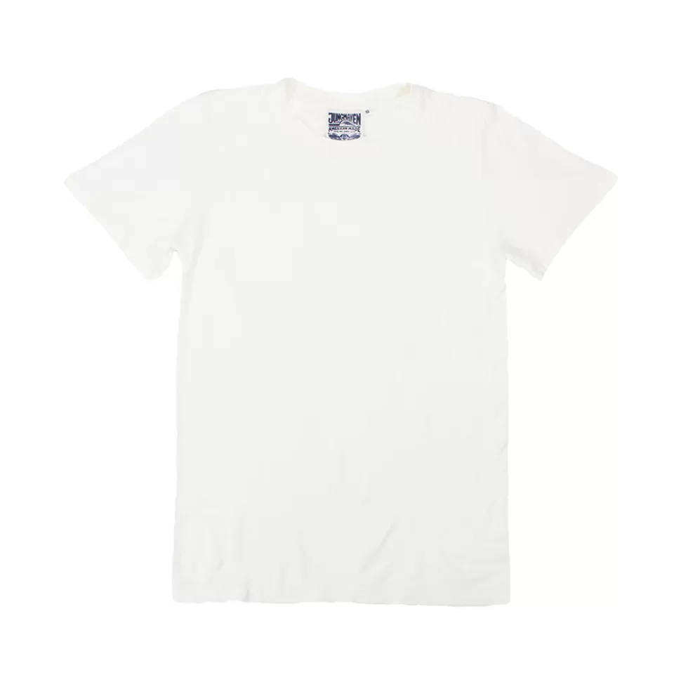 Jungmaven - Jung Tee - Washed White>Merci Paris Hot