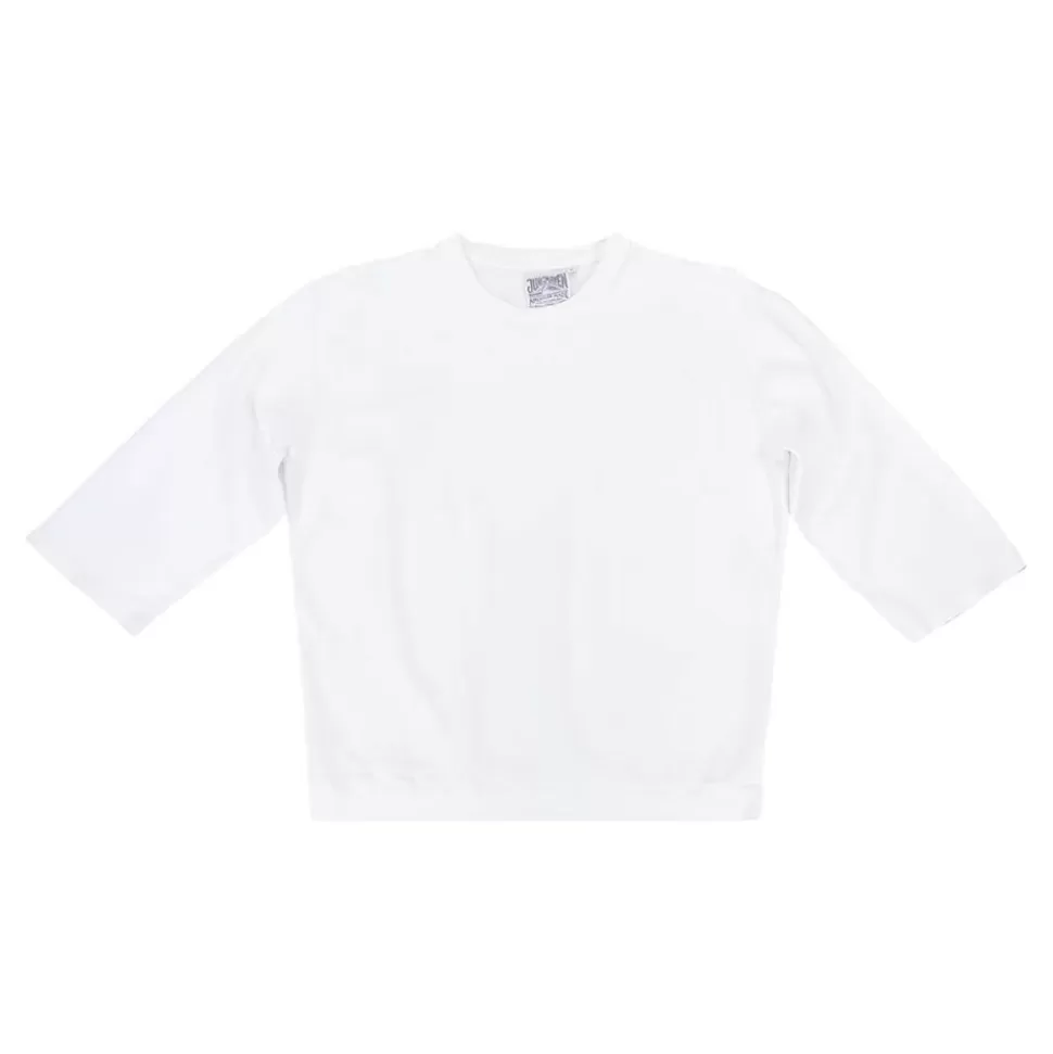 Jungmaven - T-shirt Cardiff 3/4 - Blanc>Merci Paris New