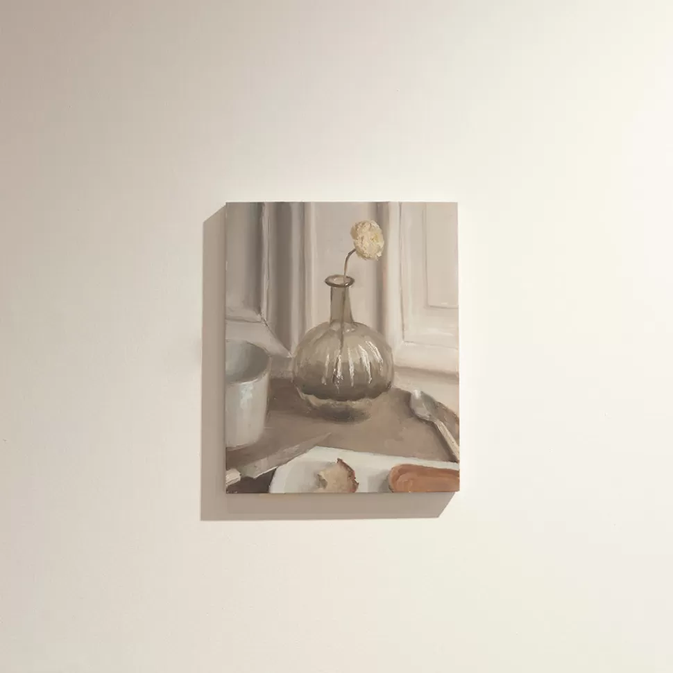 Kenny Harris - Peinture vase vintage - Fleur>Merci Paris New