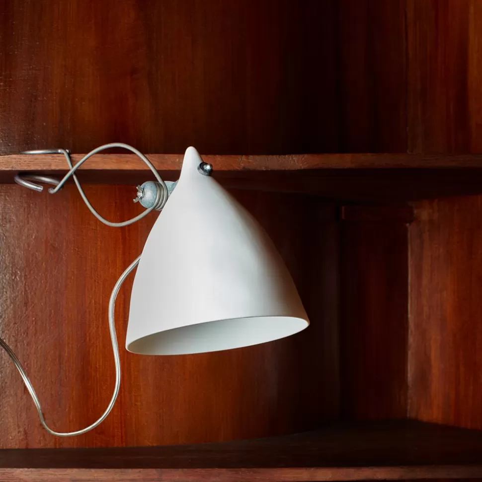 Lampe pince Cornette en porcelaine - Mate>Merci Paris Shop