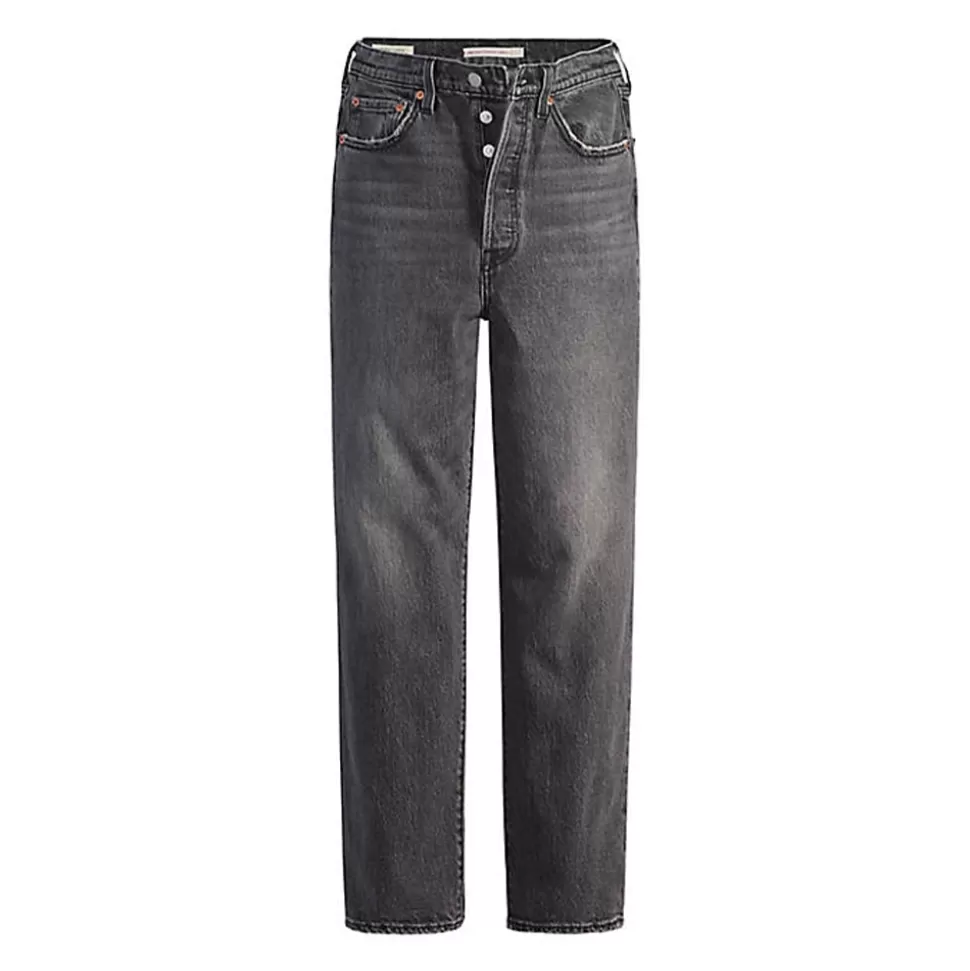 Levi's - Jeans Droit Ribcage Ankle - Gris>Merci Paris Fashion