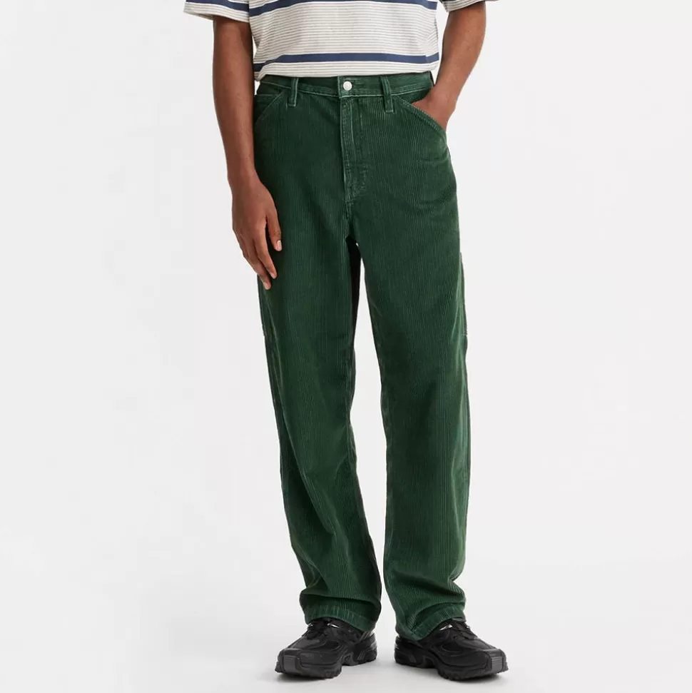 Levi's - Pantalon Velours 568 - Vert>Merci Paris Fashion