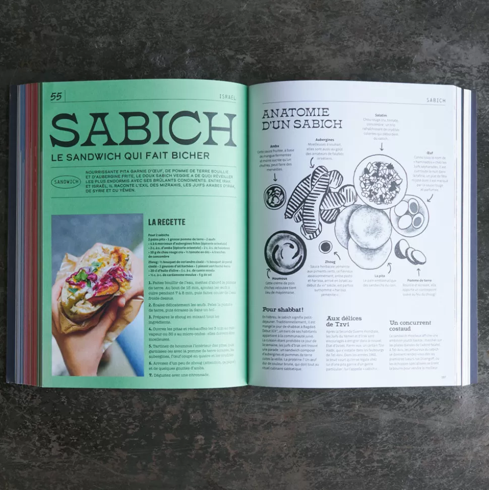 Livre - Le tour du monde de la street food>Merci Paris Cheap