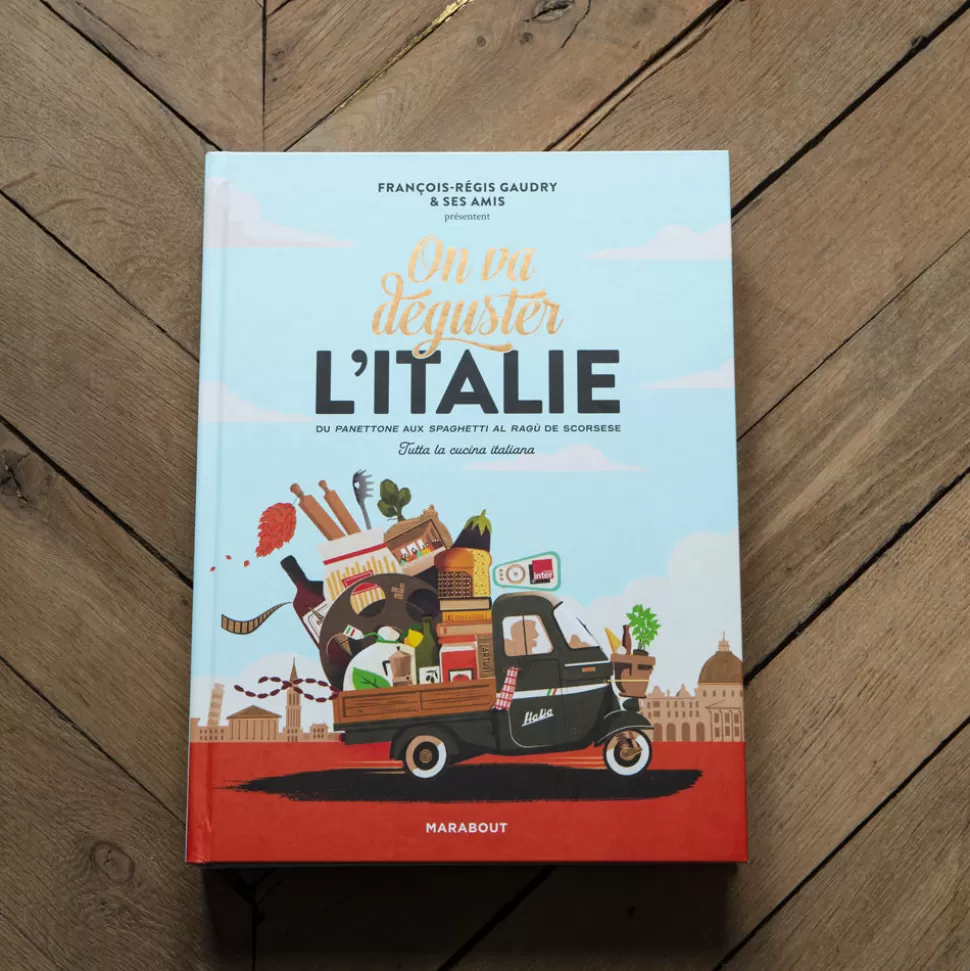 Livre - On va déguster l'Italie>Merci Paris New