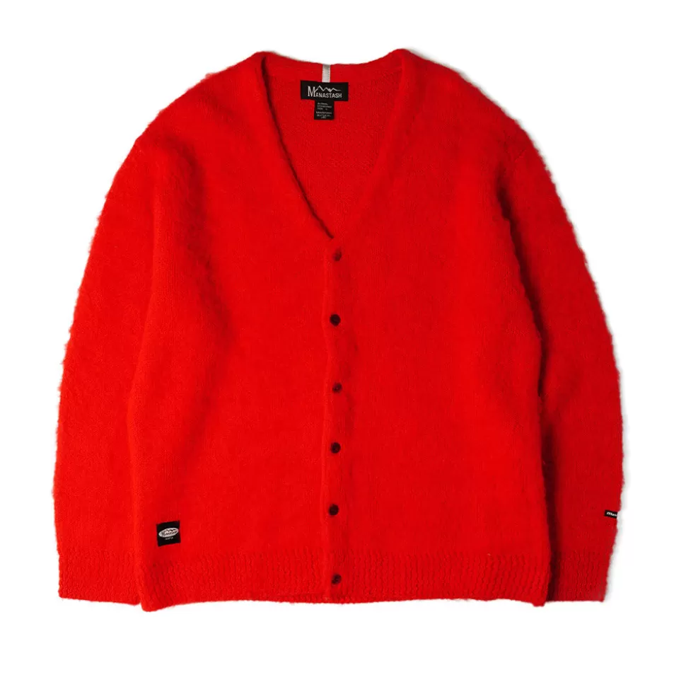 Manastash - Gilet Aberdeen kurtigan - Rouge>Merci Paris Cheap