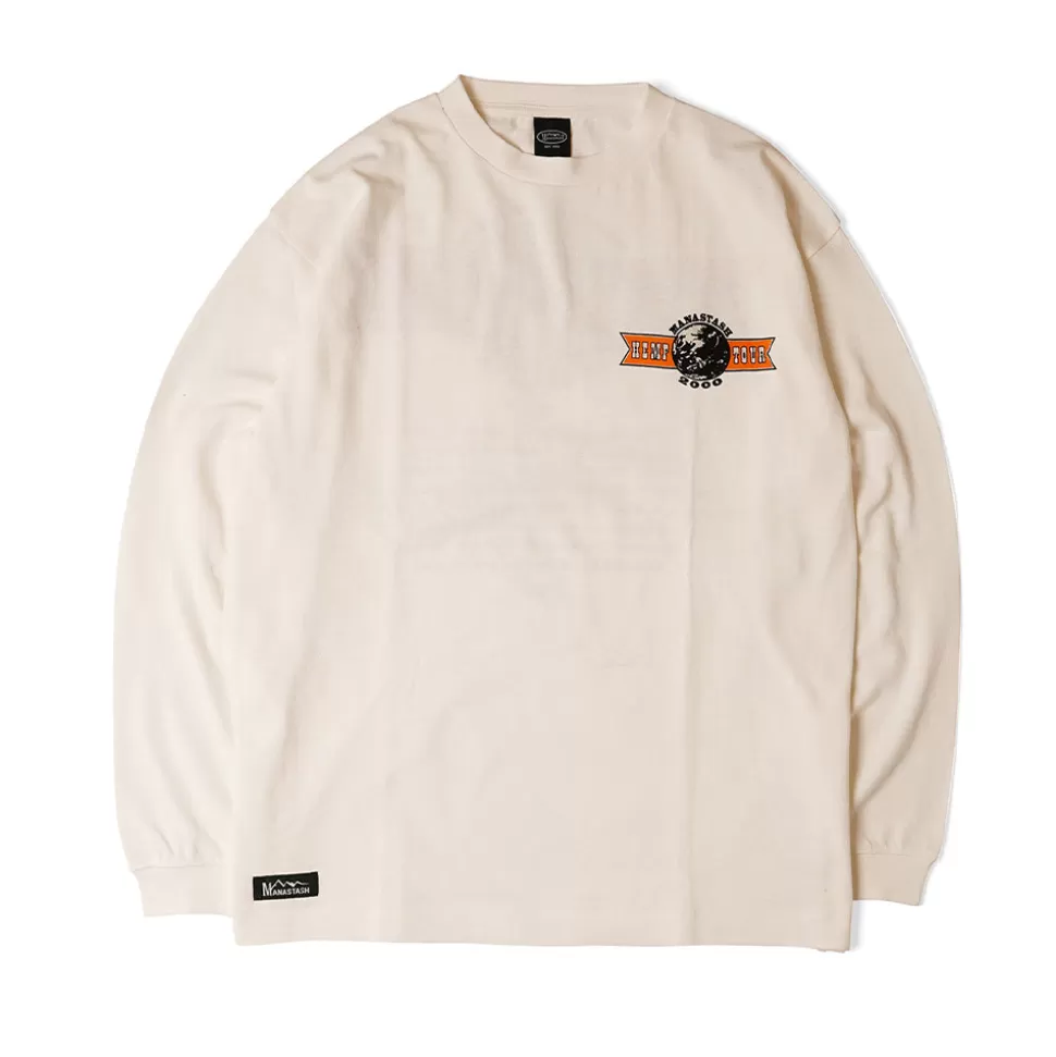 Manastash - T-Shirt Hemp Tour 2000 - Blanc>Merci Paris New