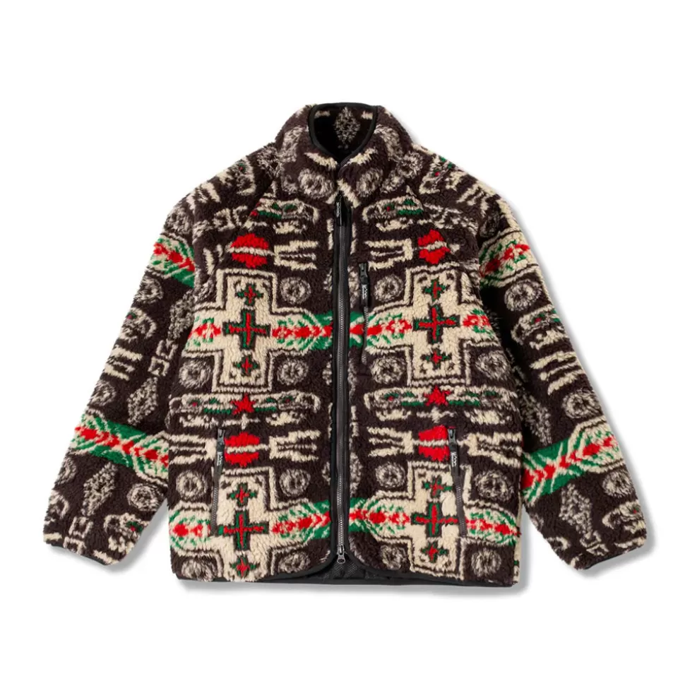 Manastash - Veste Chimayo Fleece - Marron>Merci Paris Flash Sale