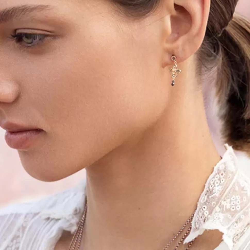 Marie Laure Chamorel - Boucles d'oreilles n°909 - Bicolore>Merci Paris Outlet