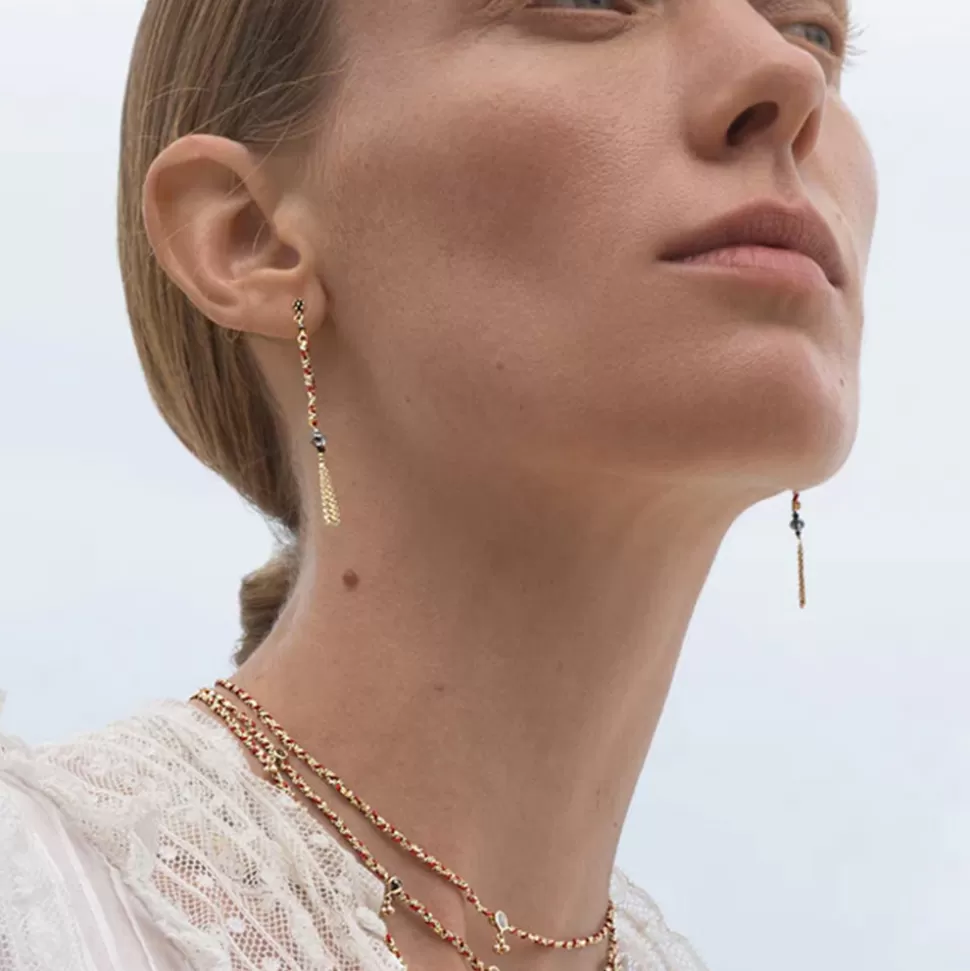 Marie Laure Chamorel - Boucles d'oreilles n°815 - Gold Red>Merci Paris Best